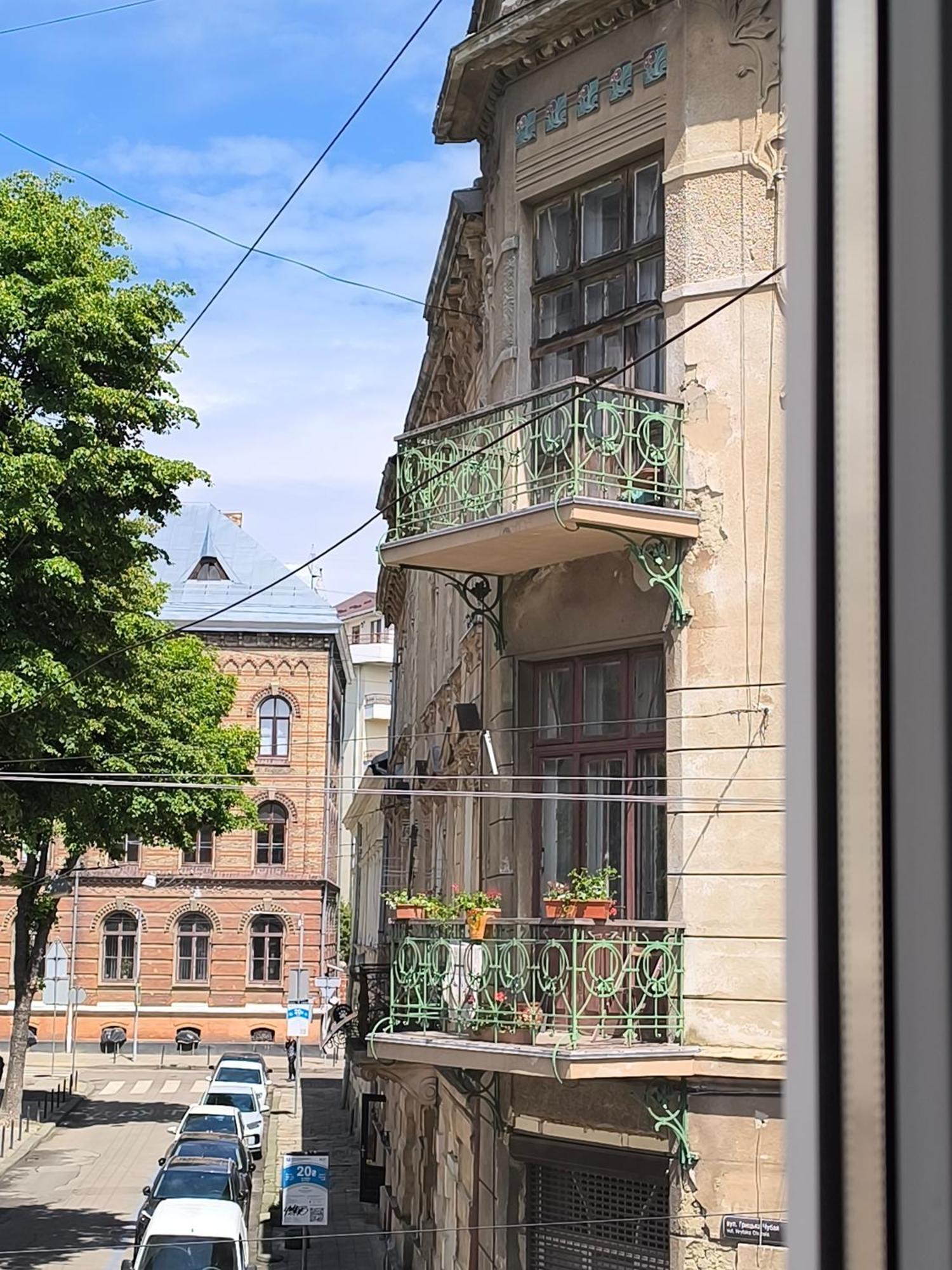 Апартаменти З Виглядом На Історичний Центр Львова Lviv Exterior foto